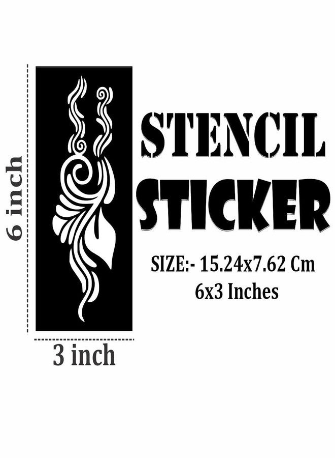 ORDERSHOCK Unique Motif Mehndi Sticker for Fun and Easy Drawing Practice - Image 4